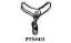 Picture of Lever Stalls- Humane Tubular Lever-Standard Handle