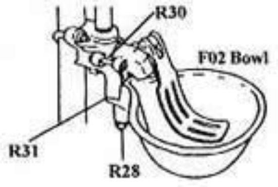 Picture of Water Bowls-Water Bowl Repair Parts (F01&2)